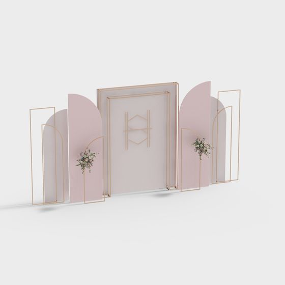 Elegant Archway 3D model