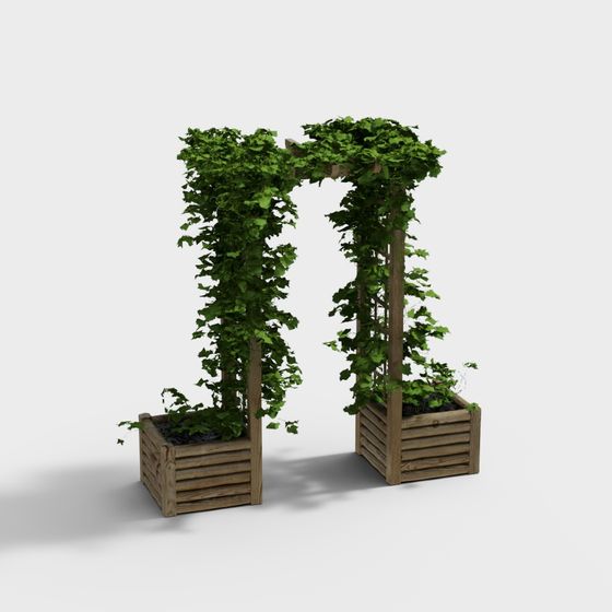 cửa hoa cưới ngoài trời