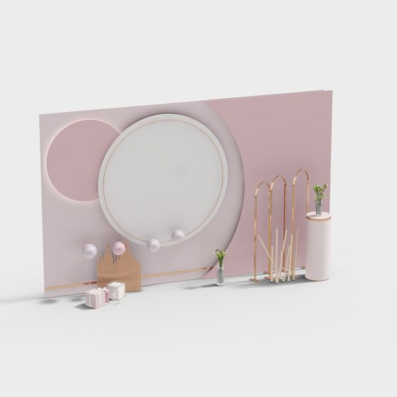 Dreamy Reflection 3D model for Creative Spaces