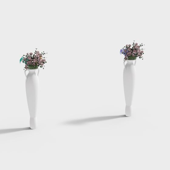 Stylish Classical Vase 3D Model