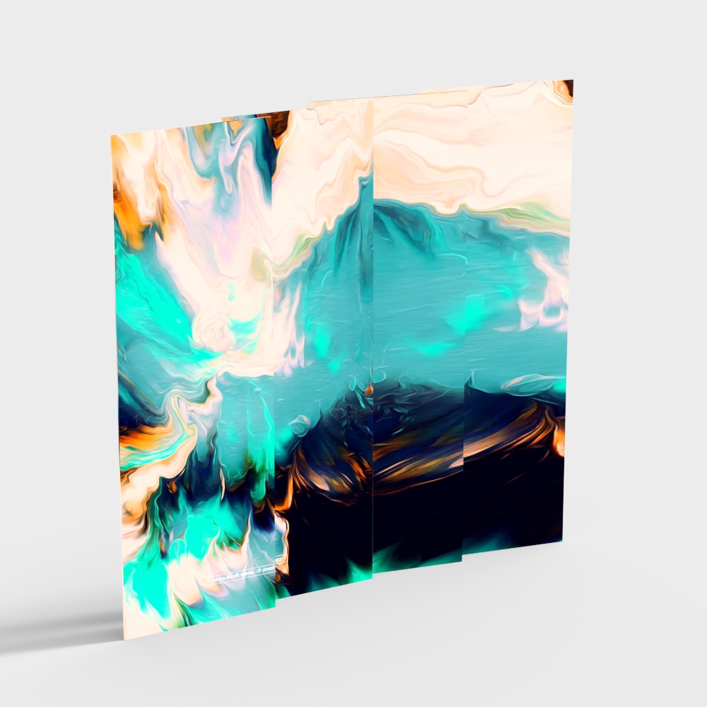 Electronic music festival stage inkjet background board