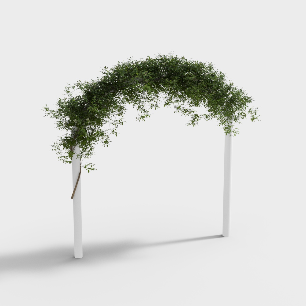 porte à fleurs de mariage d'extérieur