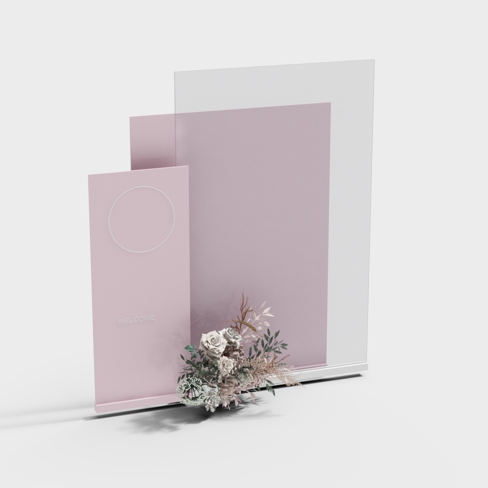 회정 결혼식 천명 장식