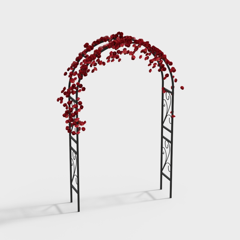 cổng hoa đám cưới ngoài trời