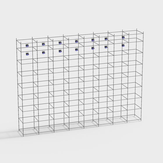 Urban Grid 3D Model