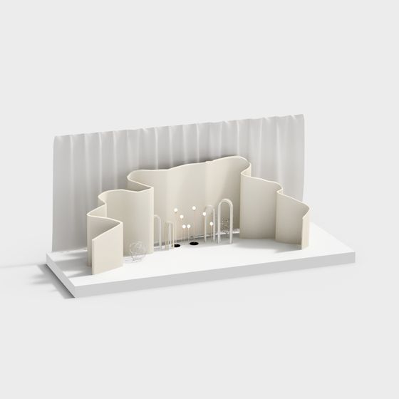 Futuristic Realm 3D model for Creative Projects