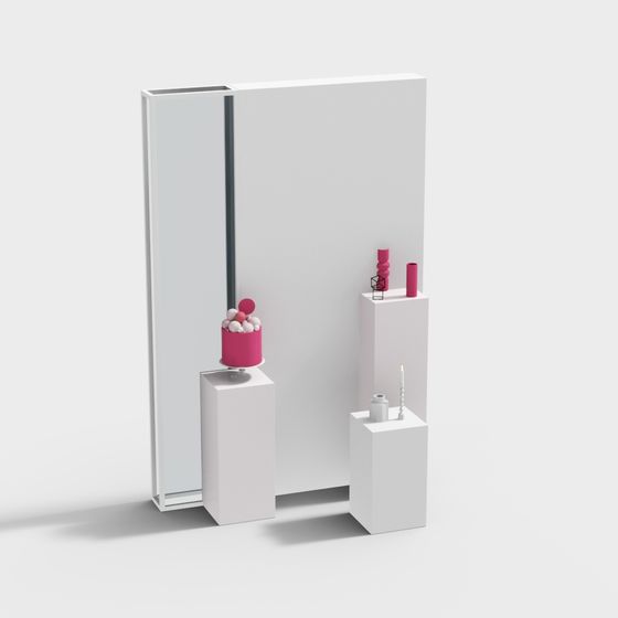 Minimalist Display Stand 3D model