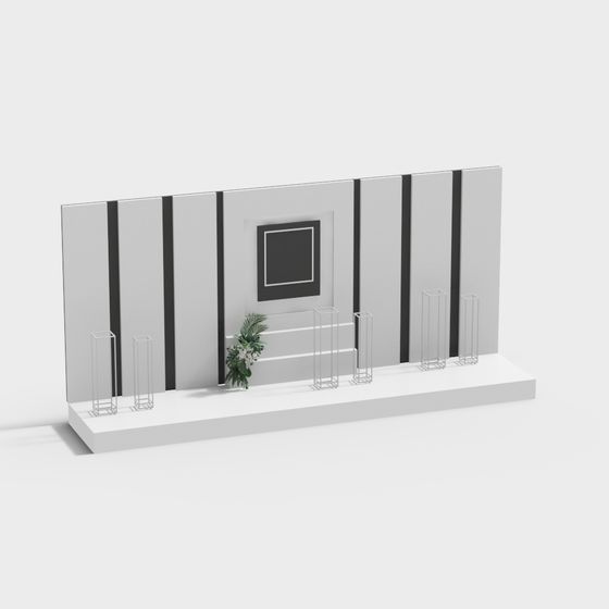 Urban Gallery 3D model - Minimalist Design