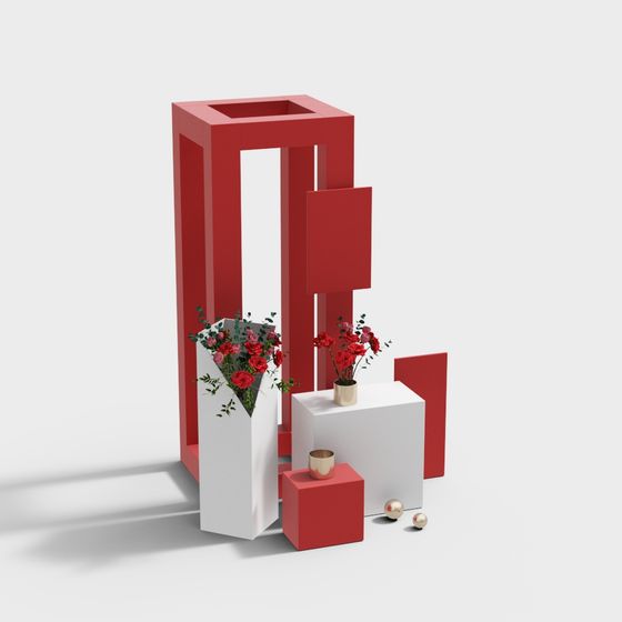 Urban Oasis Planter 3D model