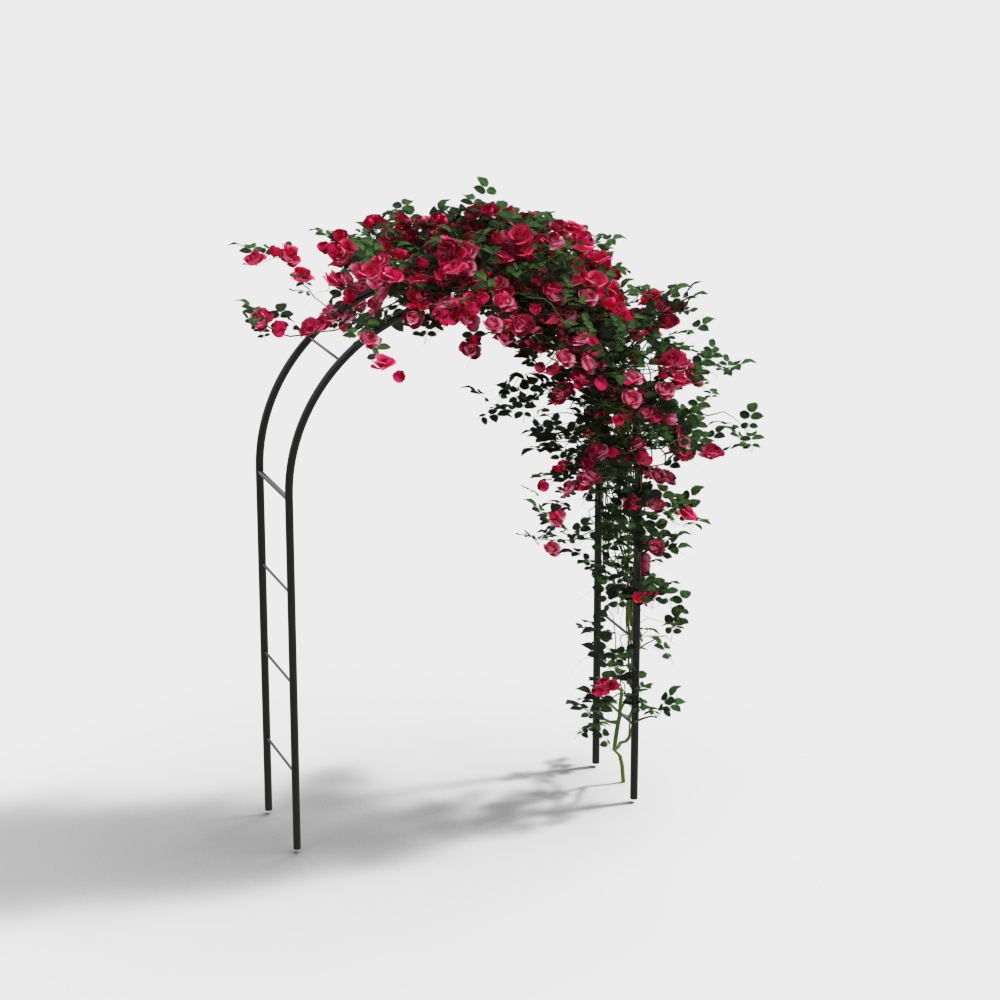 outdoor wedding flower door