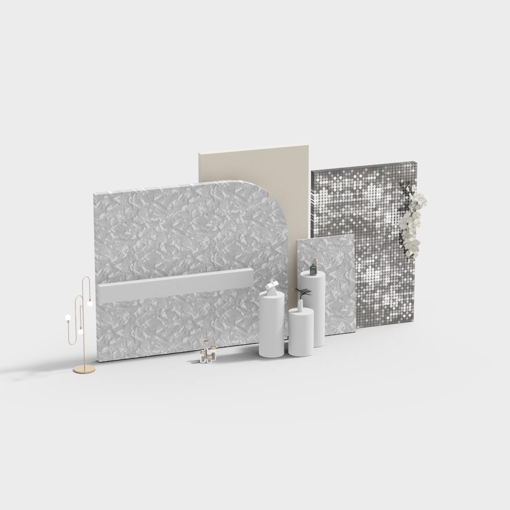 Decoración simple y hermosa para boda al aire libre