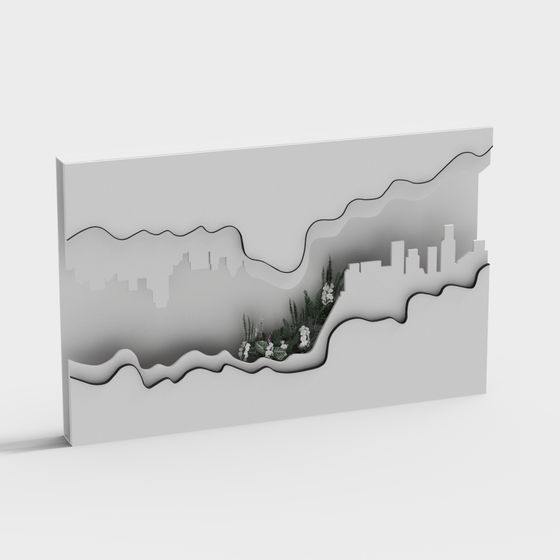 Urban Oasis 3D Model - Merging Nature and City