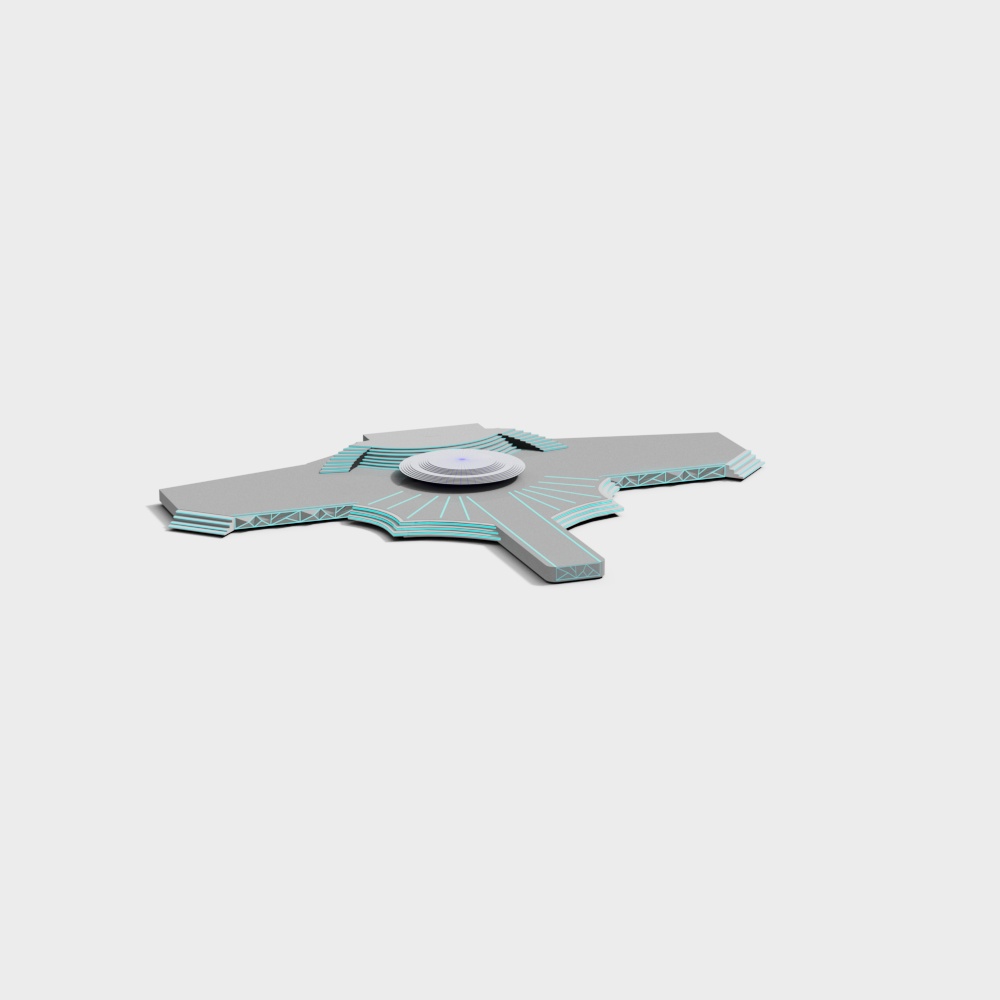 Futuristic Wings 3D Model for Creative Projects
