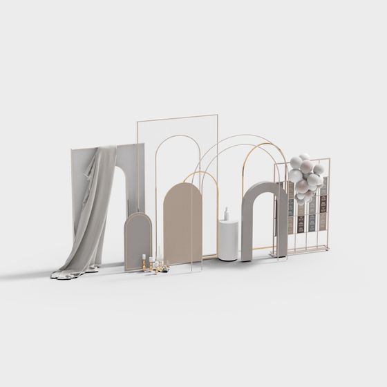 Elegant Archway 3D Model