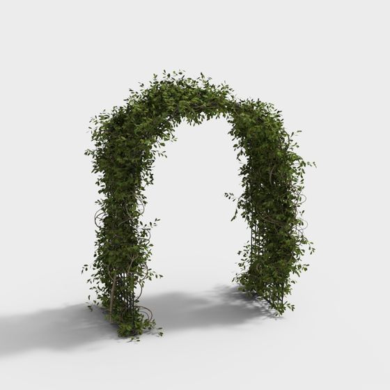 Vine Arch 3D model