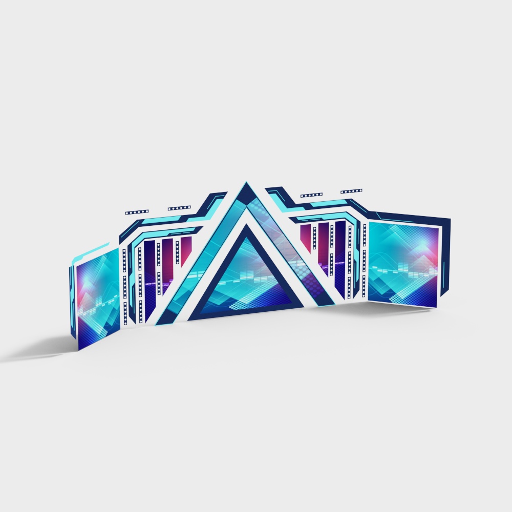 concert stage screen background