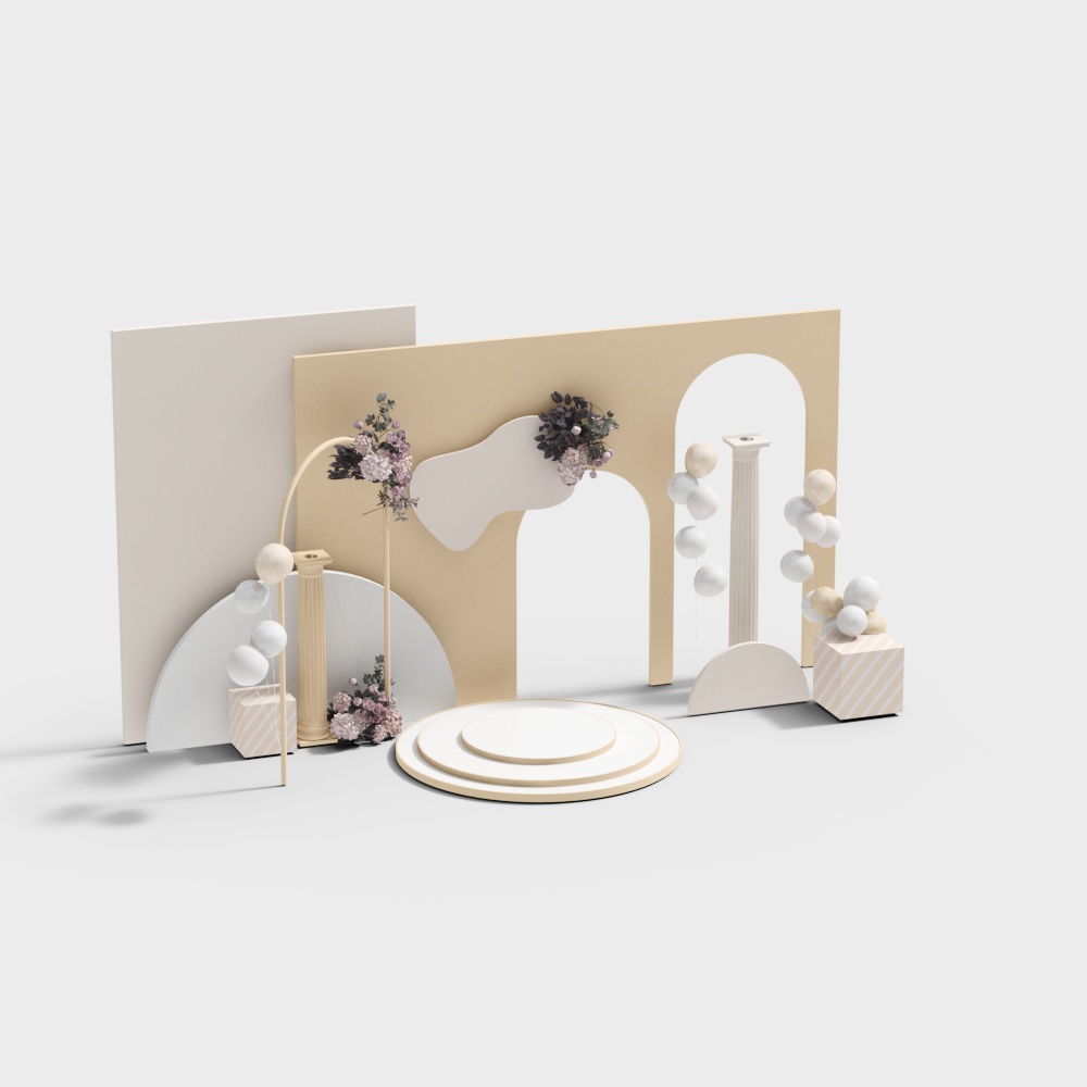 Lawn wedding trendy Chenmei decoration