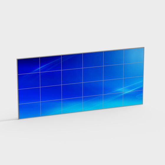 Future Window Low-Poly 3D model