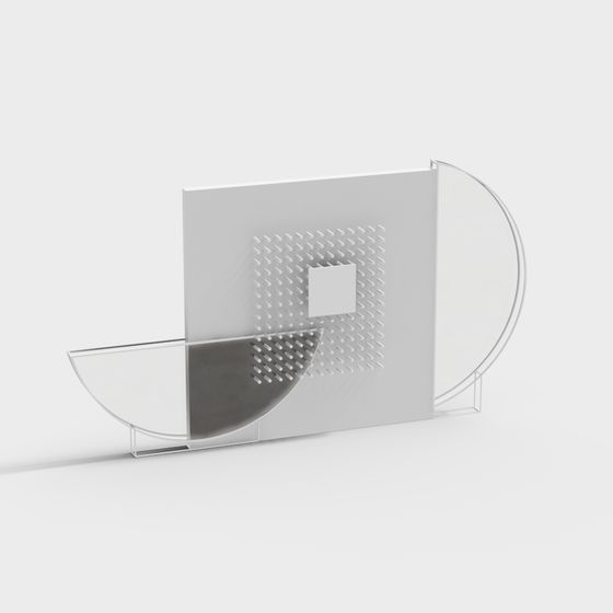 Future Window 3D model for Creative Projects