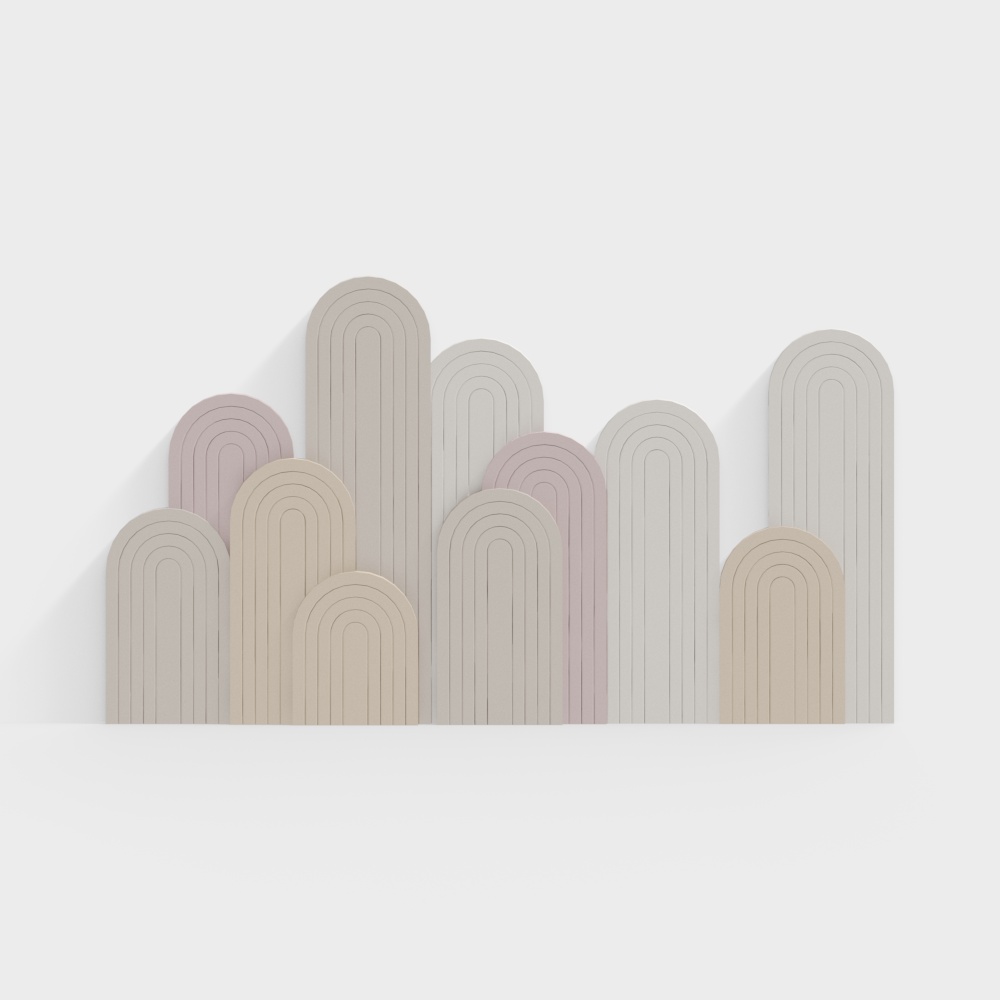 Kindergarten wall panels