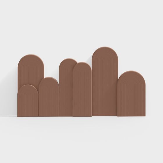 Stylish Low-Poly Wall Panel 3D Model for Creative Spaces