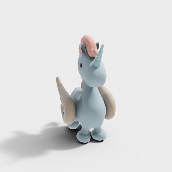 Unicorn Dreamer 3D model