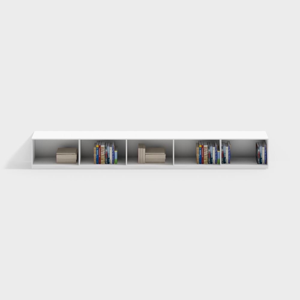 Kindergarten small bookshelf