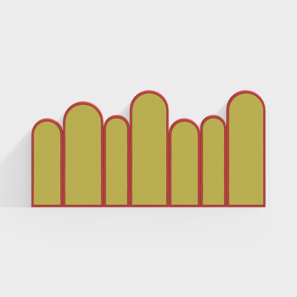 Kindergarten wall panels