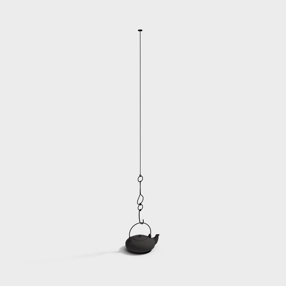 Modern tea room hanging pot