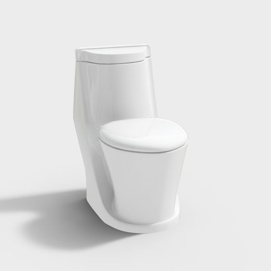 Urban Toilet 3D model