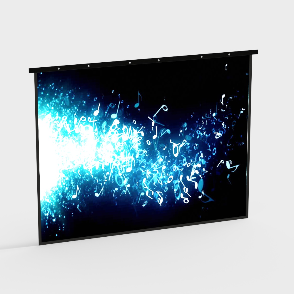 Concert stage big screen