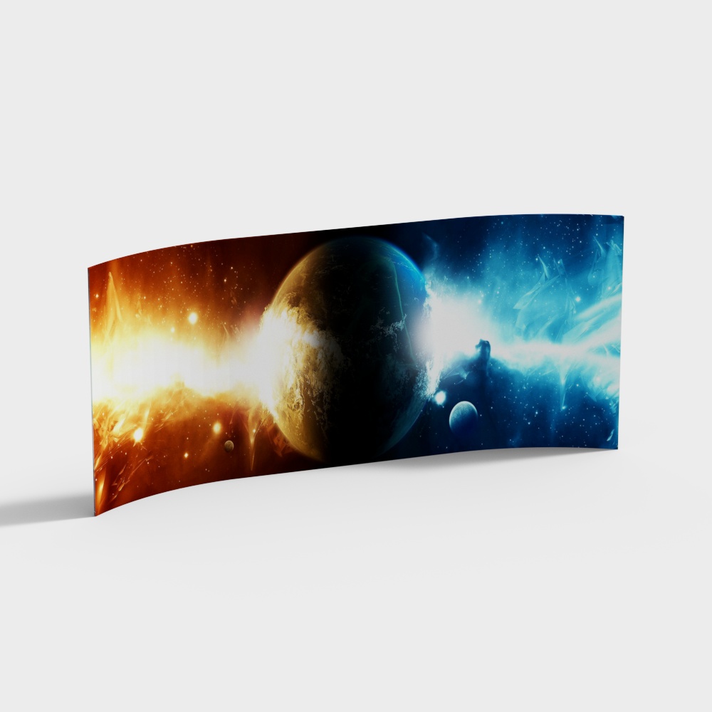 pantalla de escenario de evento