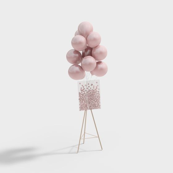 Balloon Tower 3D model