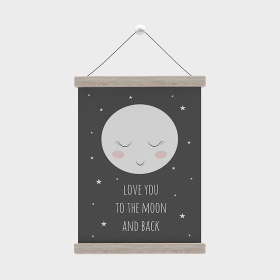 Love You to the Moon and Back 3D model