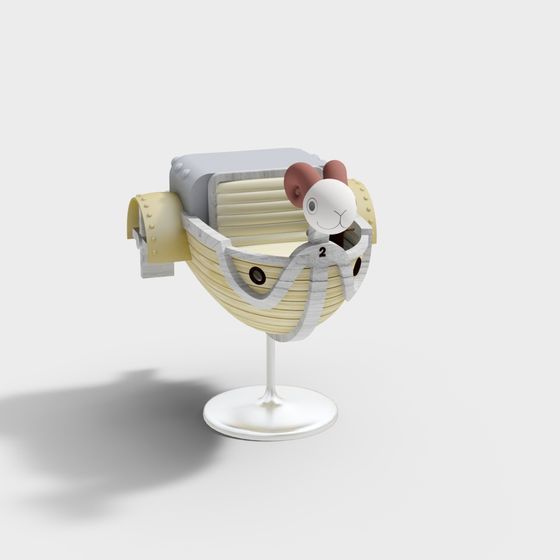 Vintage Drink Cup 3D model
