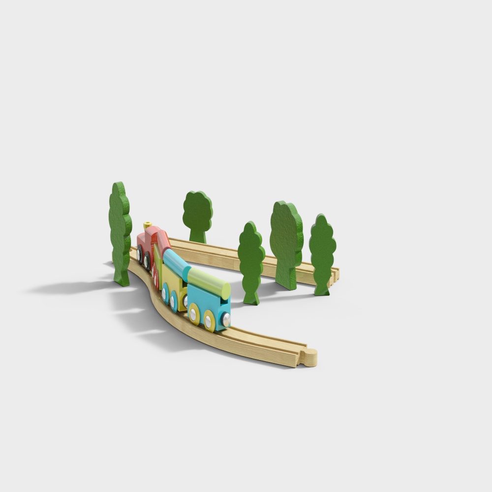 유치원 기차 장난감