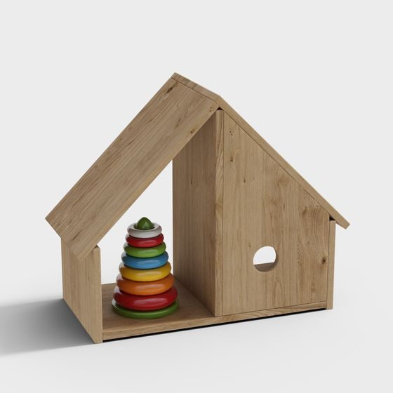 Charming Playhouse 3D model