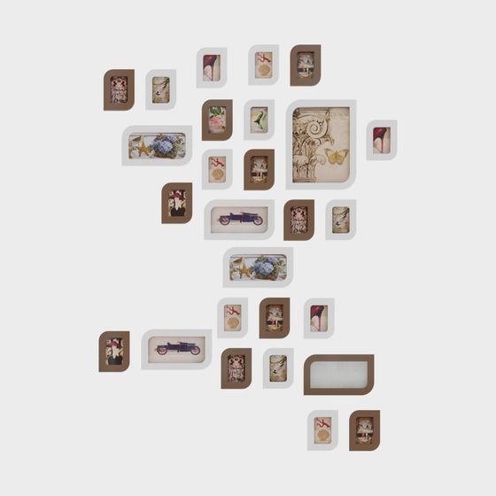 Retro Frame Wall 3D model for Unique Designs