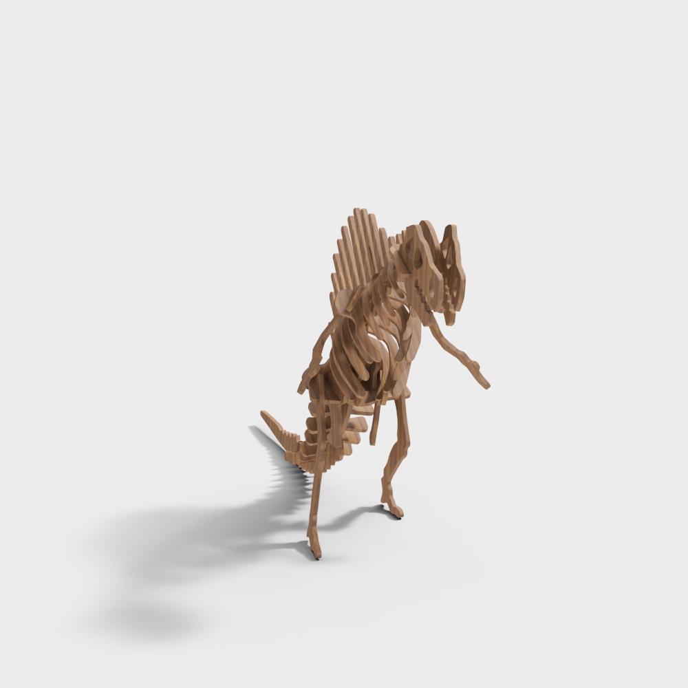 High-Detail Pterodactyl 3D Model for Creative Projects