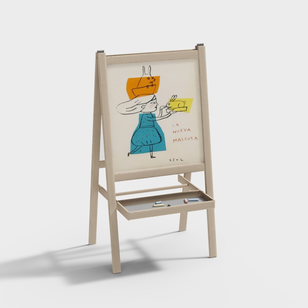 Kindergarten whiteboard