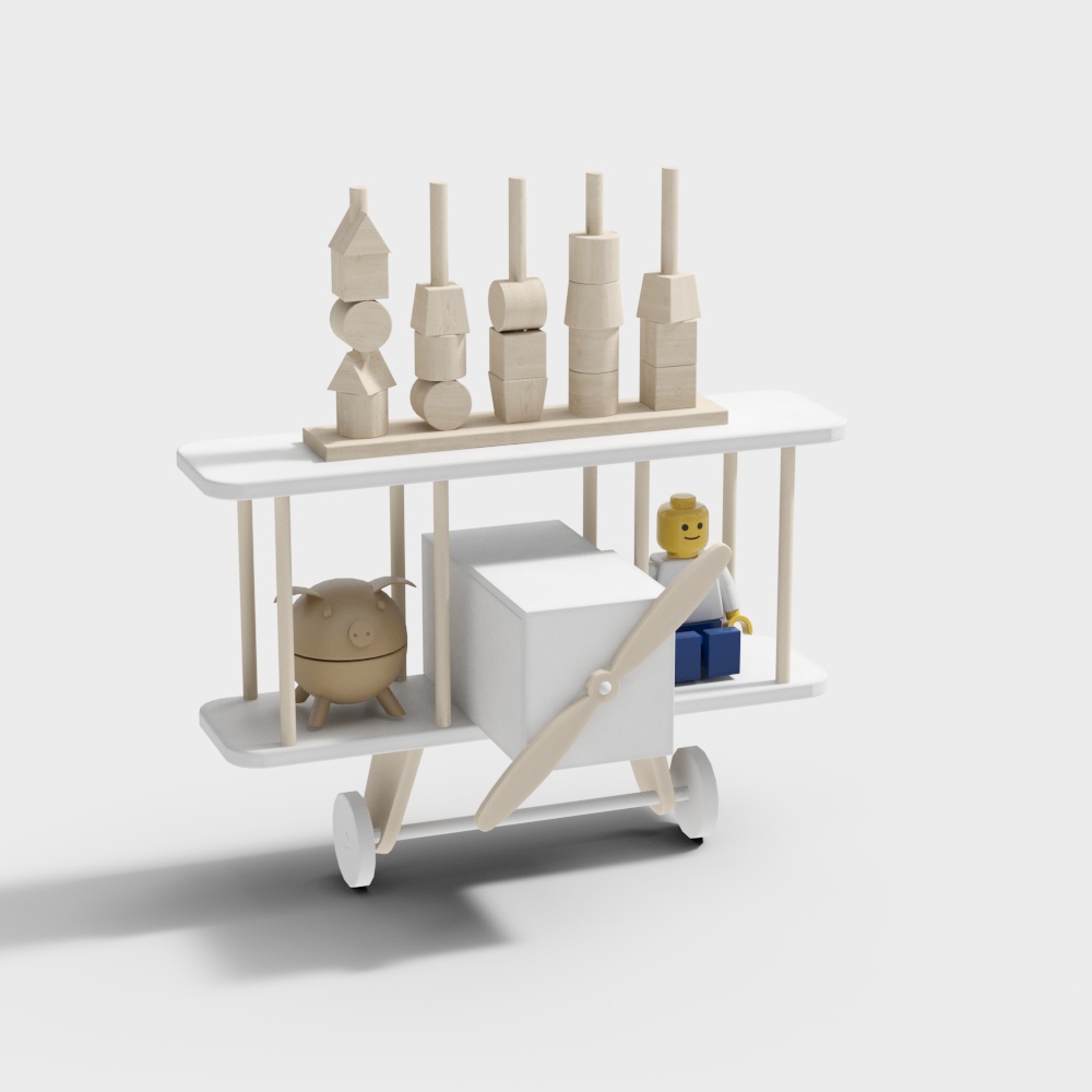 Kindergarten building block toys