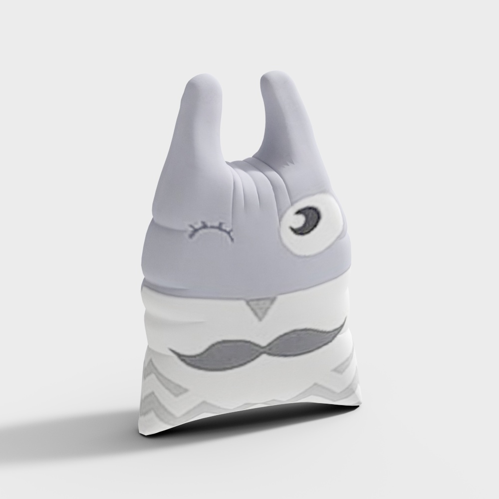 Charming Low-Poly 3D Monster Model