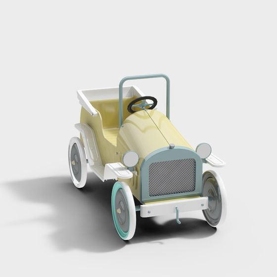 Nostalgic Childhood Racer 3D model