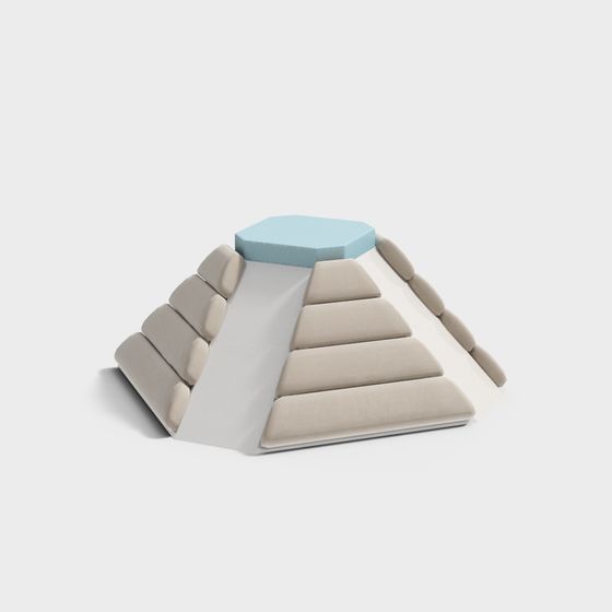 Ss Pyramid Modern Minimalist Pyramid 3D model