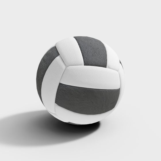 Realistic Volleyball 3D model