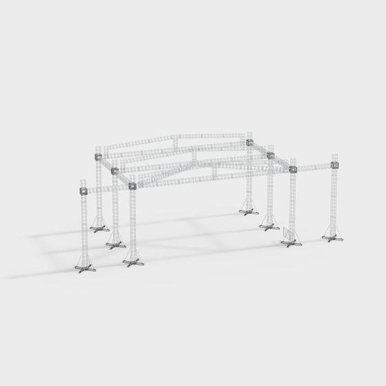 Industrial Frame 3D model