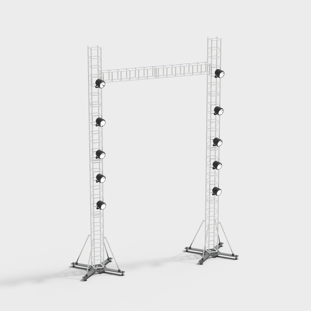 Concert stage lighting stand