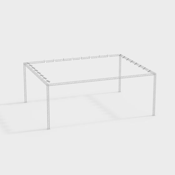 Industrial Frame 3D model for Creative Projects