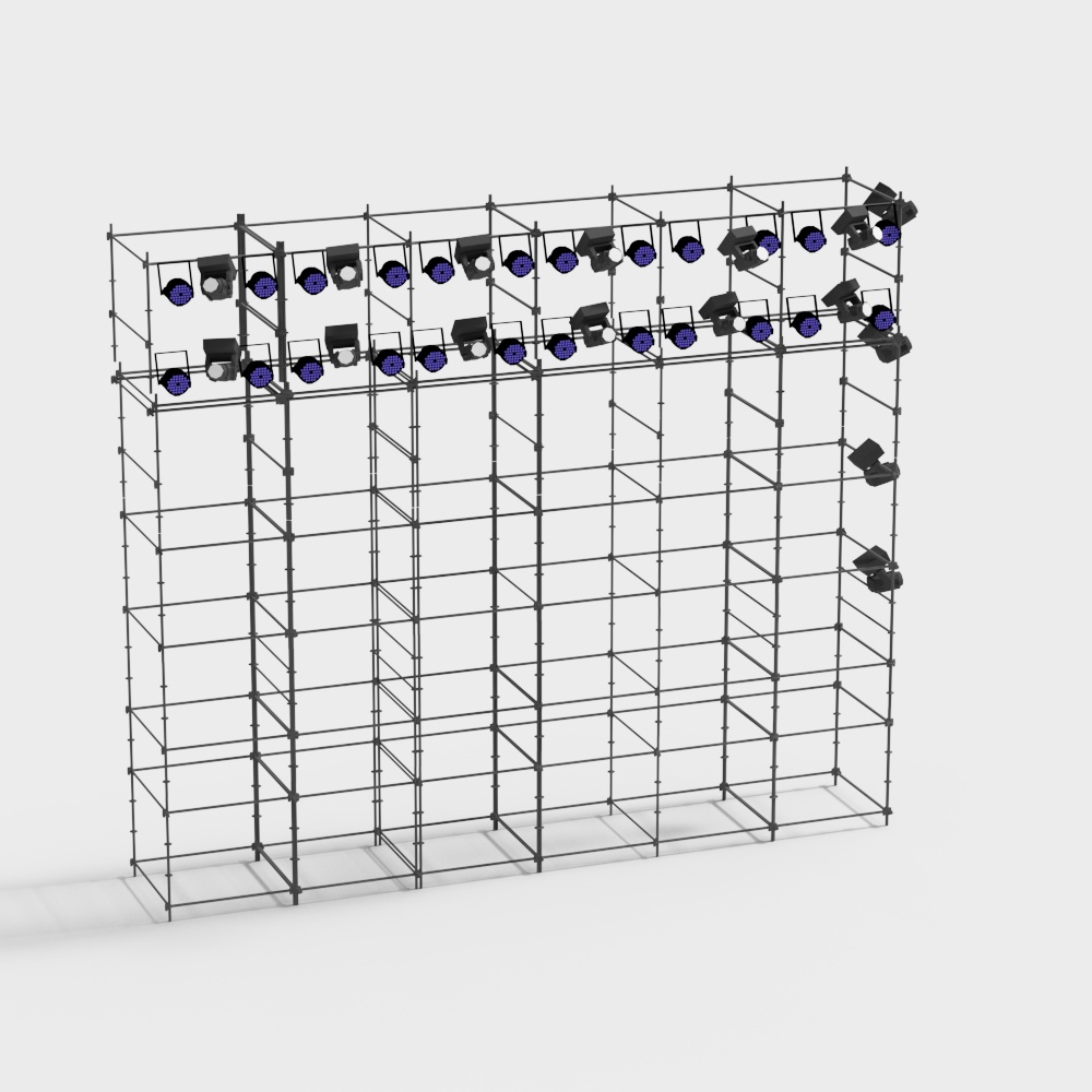 小さなステージ照明スタンド