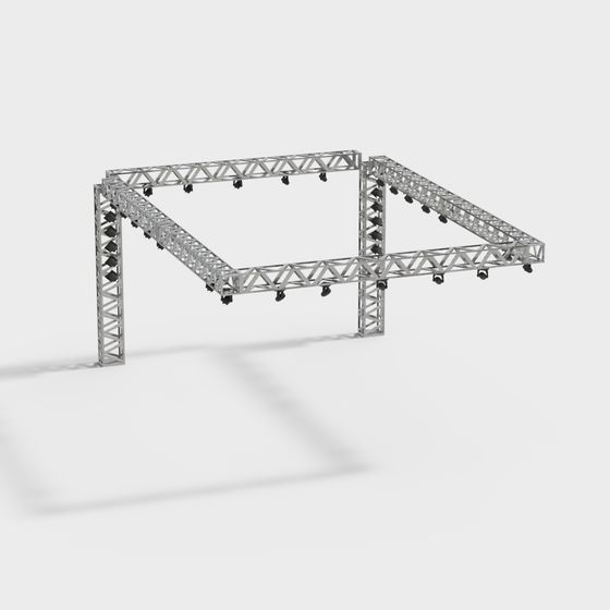 Truss Structure 3D model